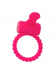Розовое силиконовое виброкольцо A-toys - A-toys - в Шахтах купить с доставкой