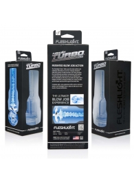 Мастурбатор Fleshlight Turbo - Trust Blue Ice - Fleshlight - в Шахтах купить с доставкой