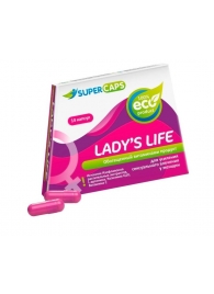 Возбуждающие капсулы Ladys Life - 14 капсул (0,35 гр.) - SuperCaps - купить с доставкой в Шахтах