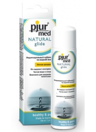 Нейтральный лубрикант на водной основе pjur MED Natural glide - 100 мл. - Pjur - купить с доставкой в Шахтах