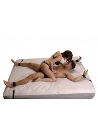 Бондаж для фиксации на кровати Frisky Bedroom Restraint Kit - XR Brands - купить с доставкой в Шахтах