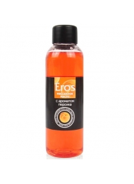 Массажное масло Eros exotic с ароматом персика - 75 мл. - Биоритм - купить с доставкой в Шахтах