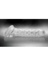 Утолщающая ребристая насадка на пенис - Доминирующее кольцо - в Шахтах купить с доставкой