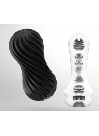 Мастурбатор FLEX Rocky Black с плотным рельефом - Tenga - в Шахтах купить с доставкой