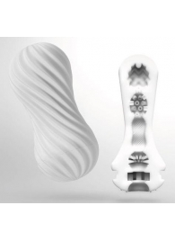 Мастурбатор FLEX Silky White с мягким рельефом - Tenga - в Шахтах купить с доставкой