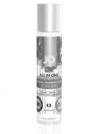 Массажный гель ALL-IN-ONE Massage Oil Sensual нейтральный - 30 мл. - System JO - купить с доставкой в Шахтах