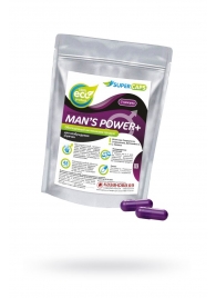 Капсулы для мужчин Man s Power+ с гранулированным семенем - 2 капсулы (0,35 гр.) - SuperCaps - купить с доставкой в Шахтах