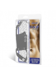 Кольцо на член и мошонку Cock Ring With 2  Ball Stretcher And Optional Weight Ring - BlueLine - в Шахтах купить с доставкой