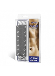 Сбруя на член на шнуровке 5  Cock Sheath - BlueLine - купить с доставкой в Шахтах