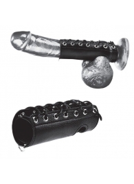 Сбруя на член на шнуровке 5  Cock Sheath - BlueLine - купить с доставкой в Шахтах