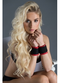 Полиуретановые манжеты для фиксации рук вместе Bound Together Wrist Restraints - Blush Novelties - купить с доставкой в Шахтах