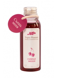 Эликсир Triple Pleasure  Горячая вишня  - 65 гр. - JULEJU - купить с доставкой в Шахтах