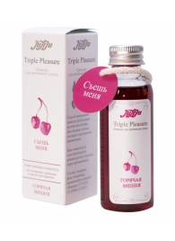 Эликсир Triple Pleasure  Горячая вишня  - 65 гр. - JULEJU - купить с доставкой в Шахтах