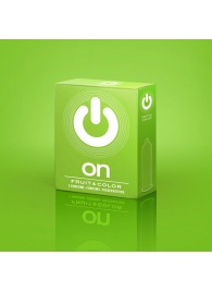 Цветные ароматизированные презервативы ON) Fruit   Color - 3 шт. - ON) - купить с доставкой в Шахтах