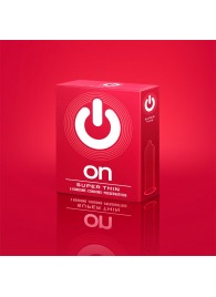 Супертонкие презервативы ON) Super Thin - 3 шт. - ON) - купить с доставкой в Шахтах