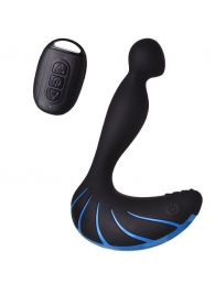 Чёрно-синий массажер простаты Erotist Third - Erotist Adult Toys - в Шахтах купить с доставкой