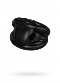 Чёрное эрекционное виброкольцо Strength - Bathmate - в Шахтах купить с доставкой