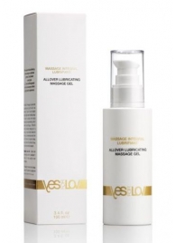 Массажный гель-смазка на силиконовой основе Allover Massage Gel - 100 мл. - YESforLOV - купить с доставкой в Шахтах