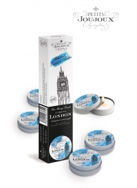 Набор из 5 свечей Petits Joujoux London с ароматом ревеня, амбры и чёрной смородины - MyStim - купить с доставкой в Шахтах