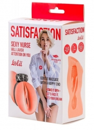 Мастурбатор с виброкольцом Satisfaction Magazine Nurse - Lola Games - в Шахтах купить с доставкой