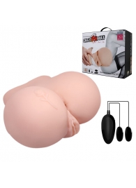 Вагина и анус с вибрацией CrazyBull Vagina and Ass - Baile - в Шахтах купить с доставкой