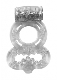 Прозрачное эрекционное кольцо Rings Treadle с подхватом - Lola Games - в Шахтах купить с доставкой
