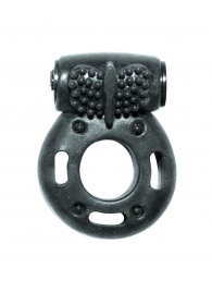Черное эрекционное кольцо с вибрацией Rings Axle-pin - Lola Games - в Шахтах купить с доставкой