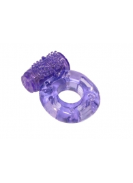 Фиолетовое эрекционное кольцо с вибрацией Rings Axle-pin - Lola Games - в Шахтах купить с доставкой