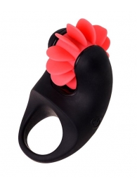 Чёрно-красное эрекционное виброкольцо Erotist - Erotist Adult Toys - в Шахтах купить с доставкой