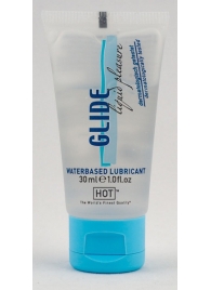 Интимная смазка на водной основе Glide - 30 мл. - HOT - купить с доставкой в Шахтах