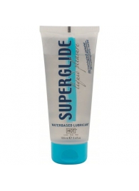 Интимная смазка на водной основе Superglide - 100 мл. - HOT - купить с доставкой в Шахтах