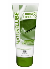 Смазка на водной основе с алоэ вера Nature Lube - 30 мл. - HOT - купить с доставкой в Шахтах