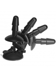 Плаг на присоске Vac-U-Lock Deluxe Suction Cup Plug Accessory - Doc Johnson - купить с доставкой в Шахтах