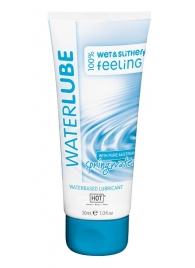 Гель-смазка на основе чистой родниковой воды WaterLube - 30 мл. - HOT - купить с доставкой в Шахтах