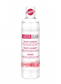 Лубрикант на водной основе с ароматом вишни FRUITY CHERRY - 300 мл. - Waterglide - купить с доставкой в Шахтах