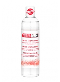 Лубрикант на водной основе с ароматом клубники SWEET STRAWBERRY - 300 мл. - Waterglide - купить с доставкой в Шахтах