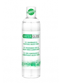 Гель-смазка 2-в-1 MASSAGE   LUBRICANT ALOE VERA - 300 мл. - Waterglide - купить с доставкой в Шахтах