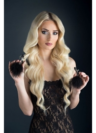Зажимы для сосков с пухом FEATHERED NIPPLE CLAMPS - Blush Novelties - купить с доставкой в Шахтах