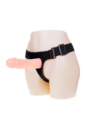 Телесный фаллоимитатор на трусиках Jessica Strap-On - 15,5 см. - Baile - купить с доставкой в Шахтах