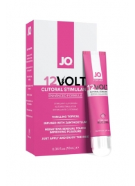 Возбуждающая сыворотка мощного действия JO Volt 12V - 10 мл. - System JO - купить с доставкой в Шахтах