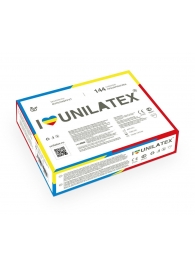 Разноцветные ароматизированные презервативы Unilatex Multifruits - 144 шт. - Unilatex - купить с доставкой в Шахтах