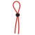 Красное эрекционное лассо с одной бусиной-утяжкой STRETCHY THIN LASSO - Dream Toys - в Шахтах купить с доставкой