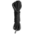 Черная веревка для бондажа Easytoys Bondage Rope - 5 м. - Easy toys - купить с доставкой в Шахтах
