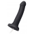 Черный фаллос с имитацией эякуляции Silicon Cum Dildo L - 19,6 см. - Strap-on-me - купить с доставкой в Шахтах