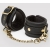 Черные наручники Bound to You Faux Leather Wrist Cuffs - Fifty Shades of Grey - купить с доставкой в Шахтах