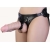 Гигантский фаллоимитатор на присоске в комплекте с трусиками - 26 см. - LOVETOY (А-Полимер) - купить с доставкой в Шахтах