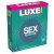Ребристые презервативы LUXE Royal Sex Machine - 3 шт. - Luxe - купить с доставкой в Шахтах