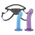 Страпон унисекс Beginners Strap-On с 2 насадками - 15 и 13 см. - Lux Fetish - купить с доставкой в Шахтах
