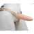 Телесный фаллопротез MEN STYLE с анальным стимулятором - 17,5 см. - LOVETOY (А-Полимер) - купить с доставкой в Шахтах