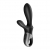 Черный анальный вибратор Heat Climax+ с функцией нагрева - 20,6 см. - Satisfyer - в Шахтах купить с доставкой